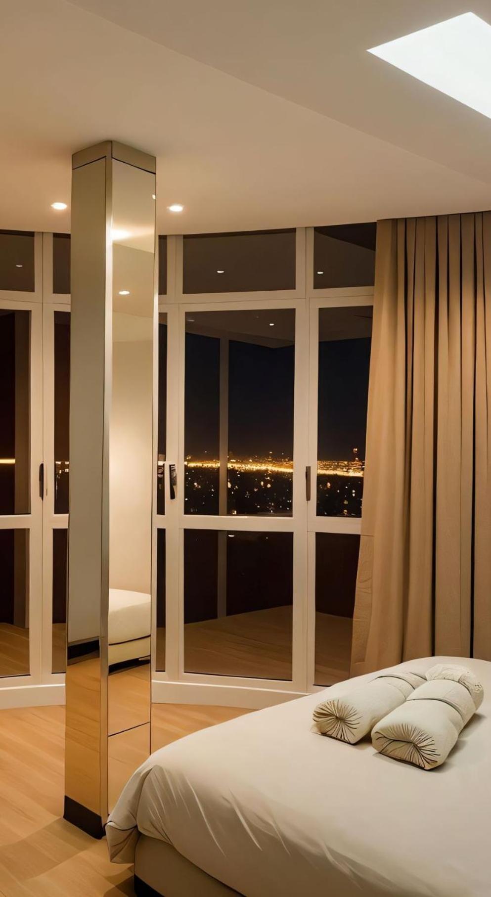 Amazing Appartement " Avec Climatisation " Au Centre Ville En Face Hilton & Gare Train De Tgv De Tanger 2N タンジェ エクステリア 写真